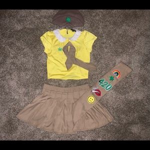 Dolls Kill 420 brownie costume